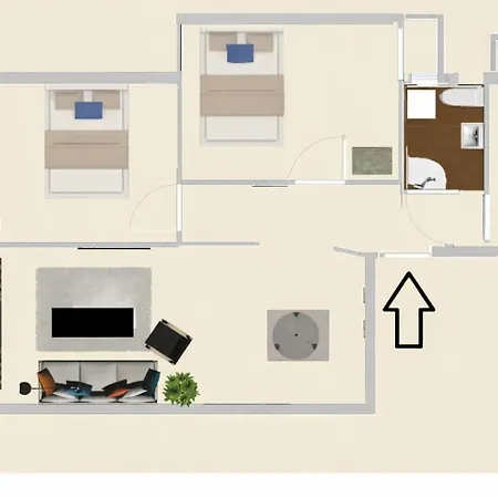 Traveler 85m2 Free Parking Next To Center * Soluň