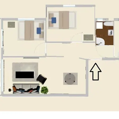 Traveler 85m2 Private Parking Next To Center